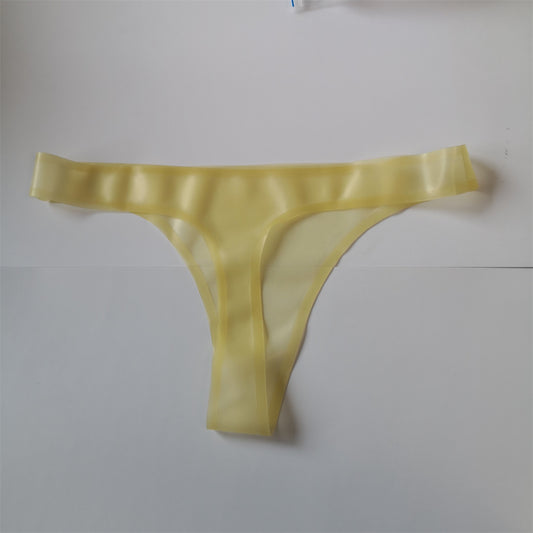 Latex Shorts Transparent Briefs Thongs Men’s Latex Underwear